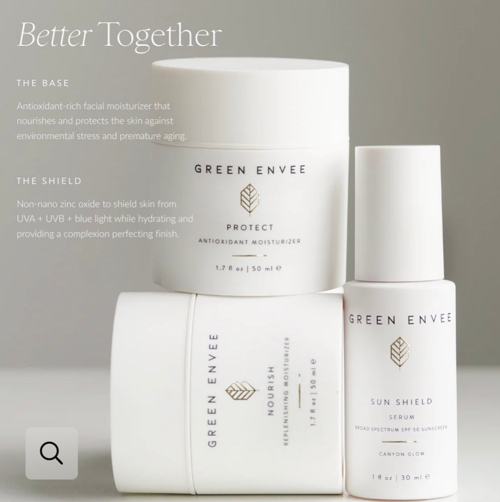 Sun Shield Serum Broad Spectrum SPF 50 Sunscreen: Canyon Glow