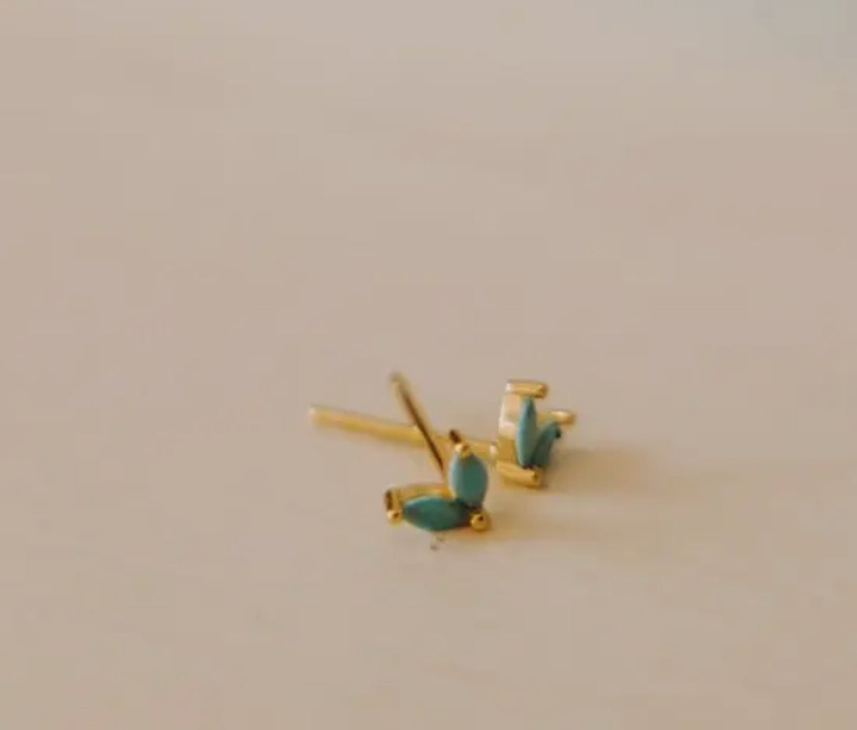 Quinn Studs, Turqoise