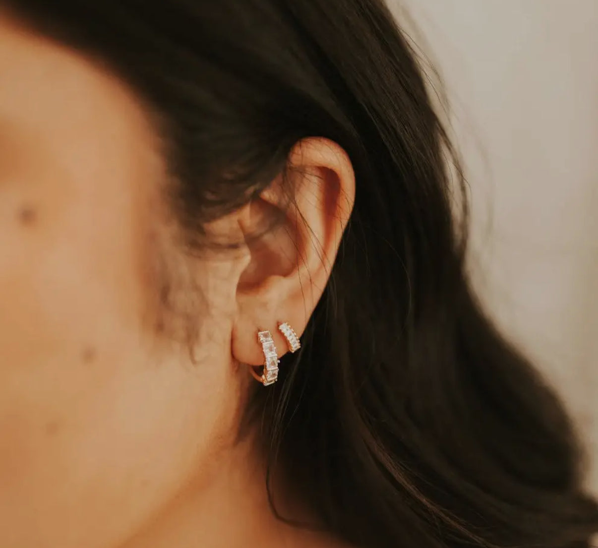 Charlotte Diamond Hoops