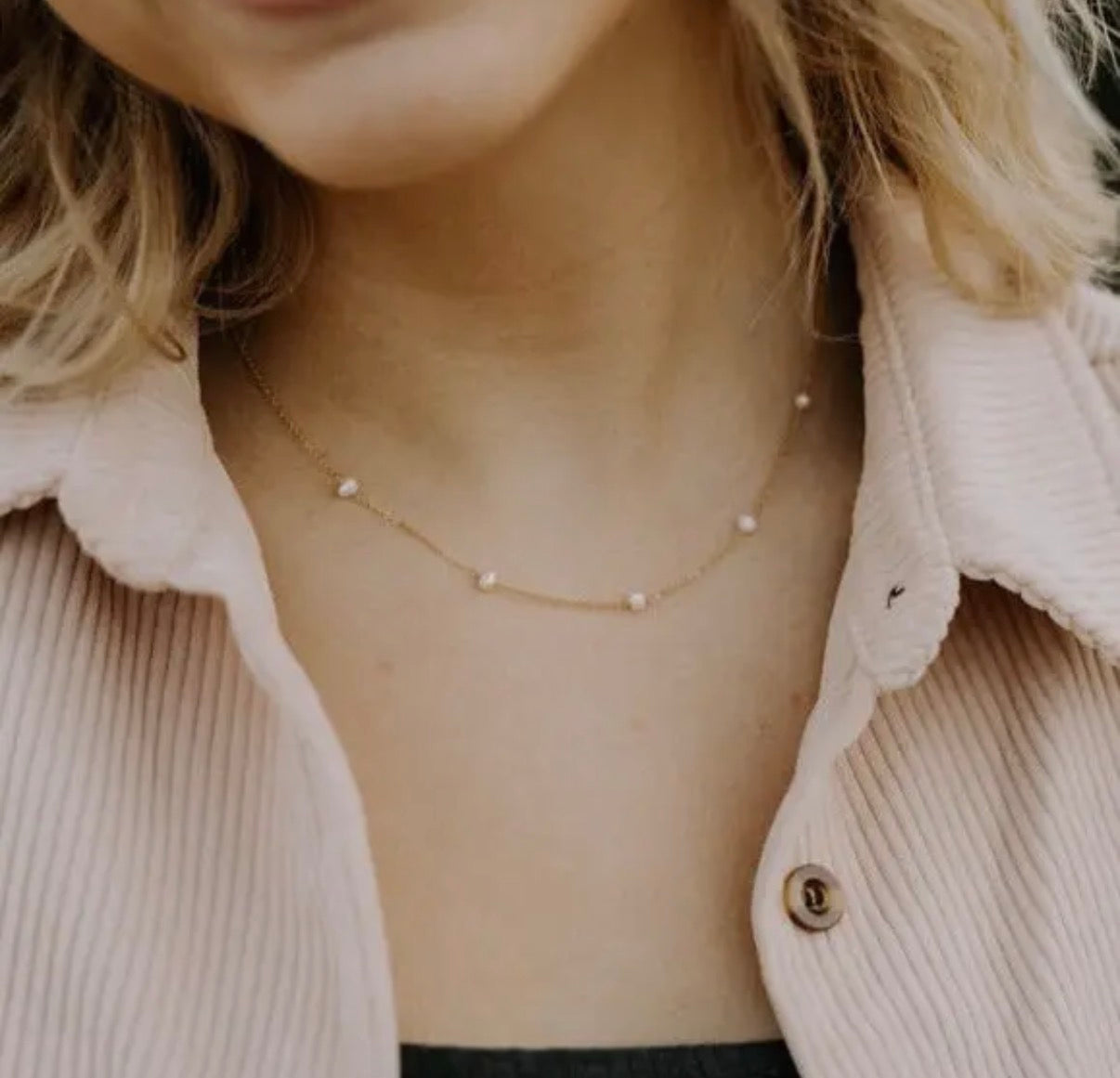 The Malibu Peal Necklace