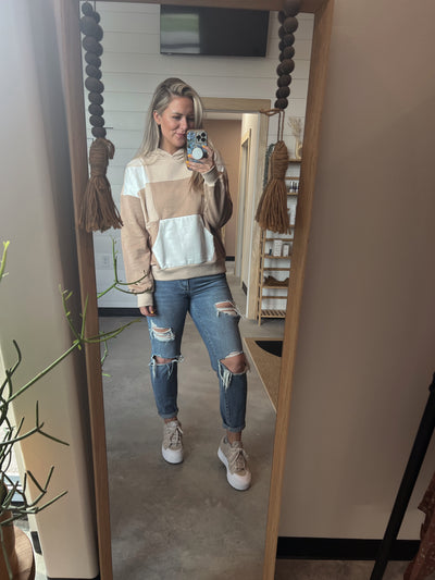 Color Block Hoodie