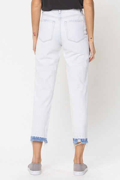 Renee Mom Jean w/ Let Out Hem